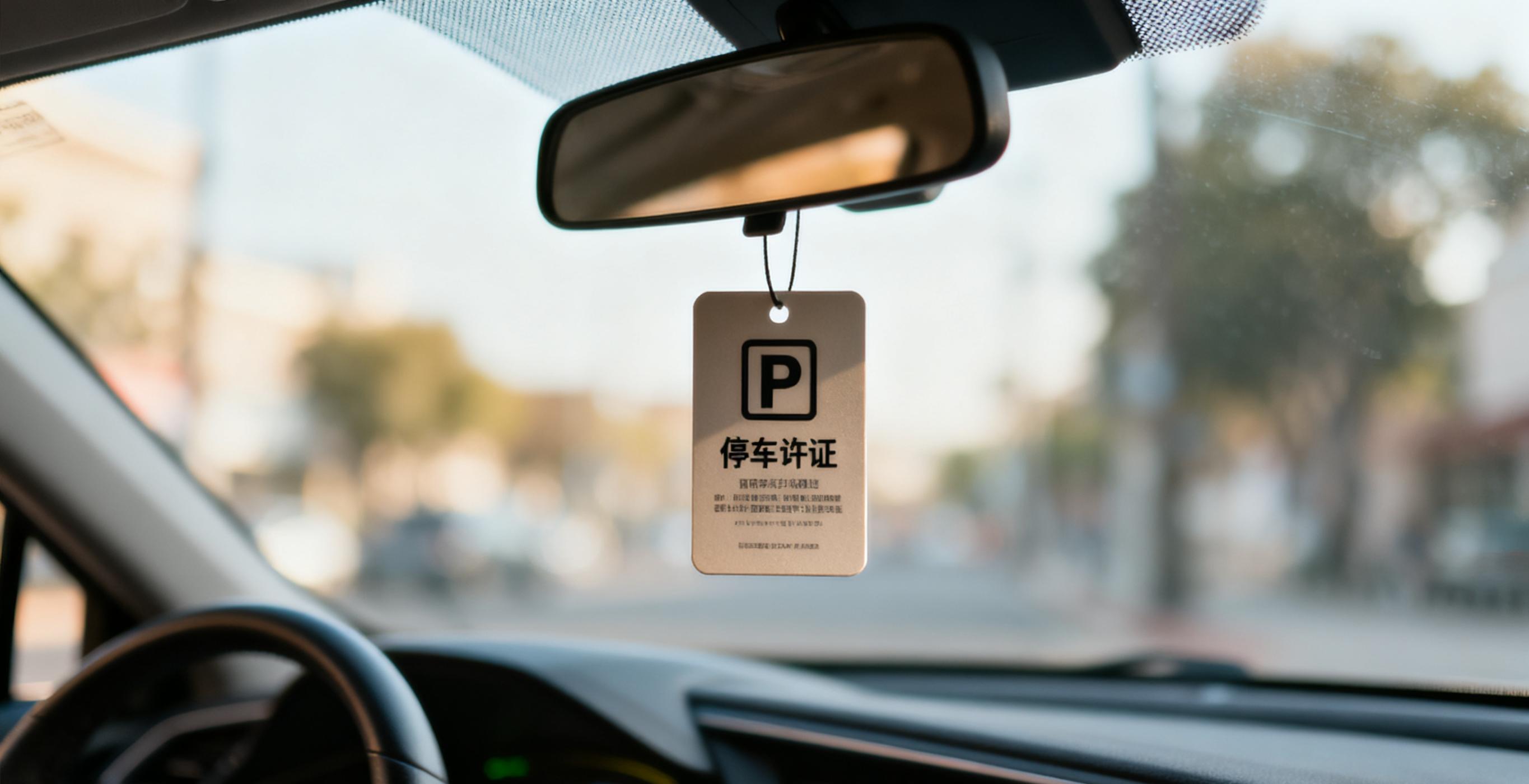 Rearview mirror hang tags for vehicles.